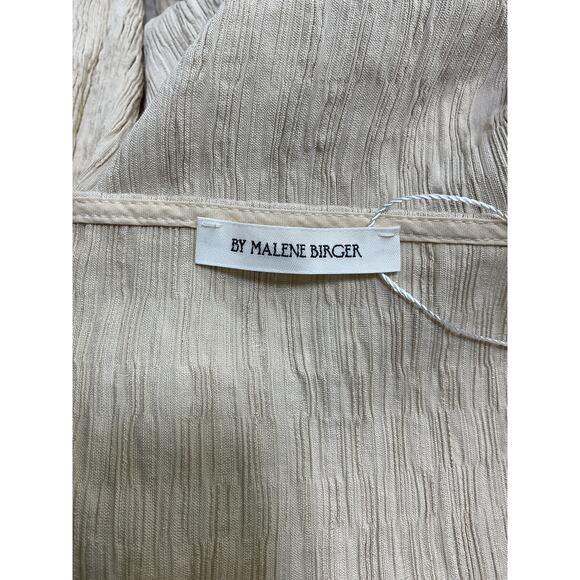 By Malene Birger 'Almeena' Beige Viscose Dress Size 8 - Picture 4 of 5